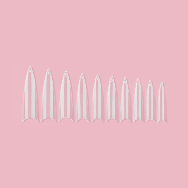1Step Coffin Tips (500pcs/bag)