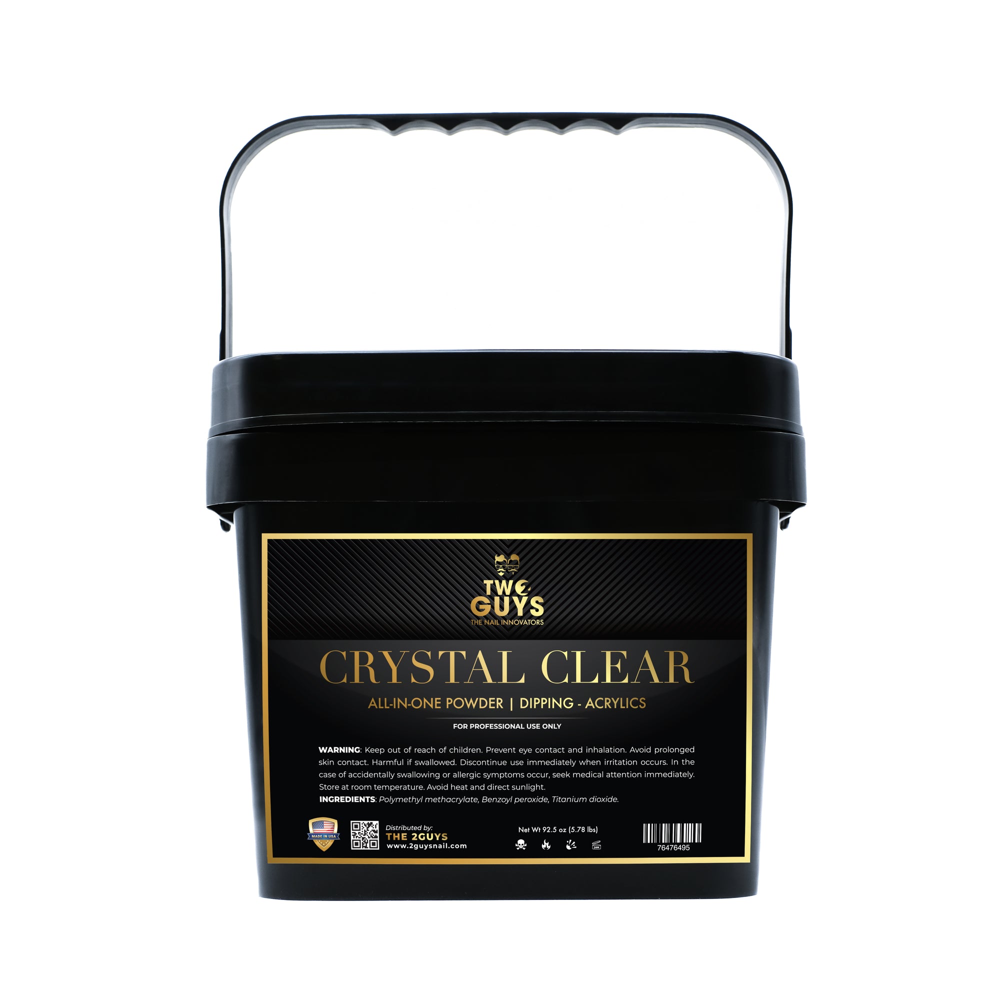 A01 Crystal Clear - 1 gallon (92.5oz / 5.78lbs) we
