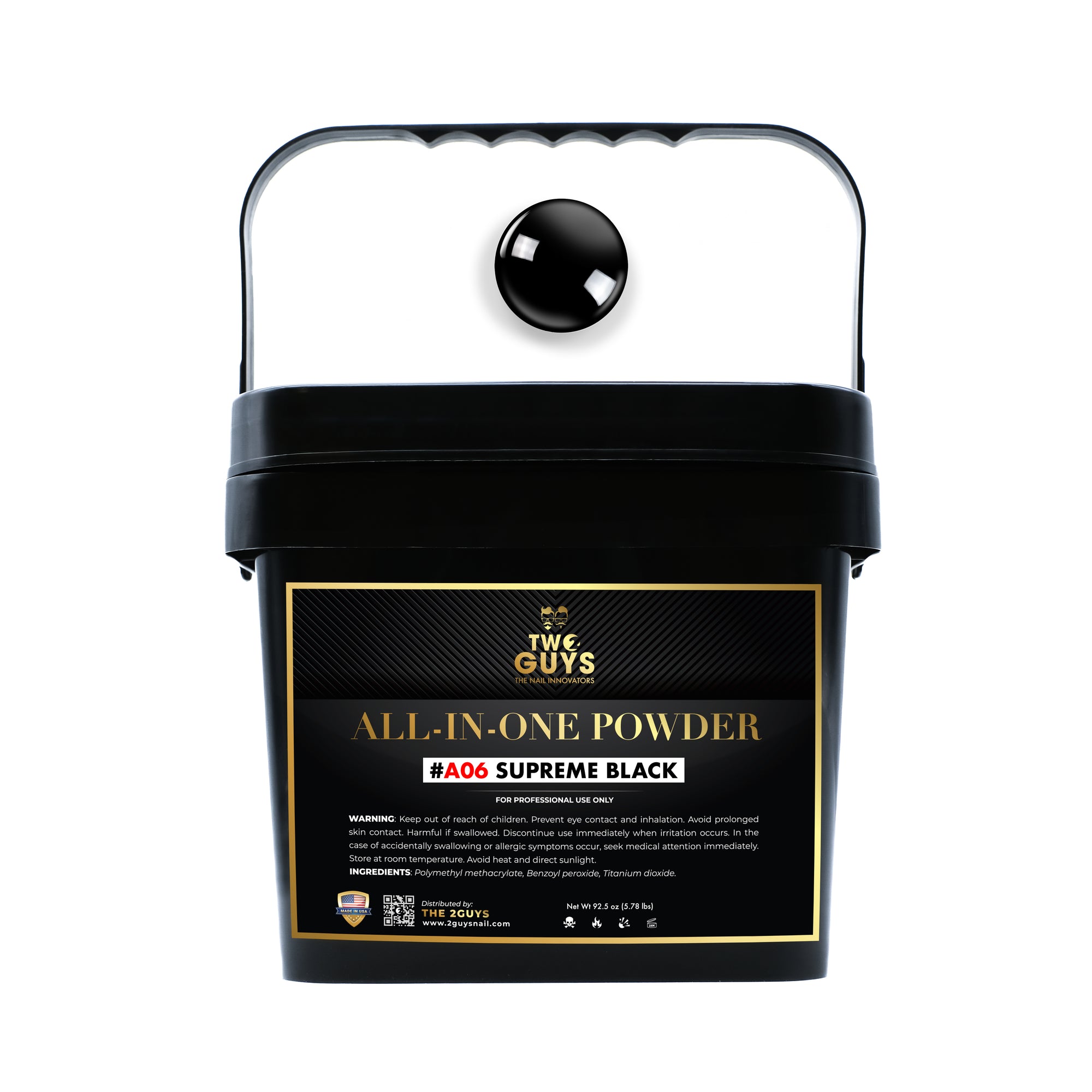 A06 Supreme Black - 1 gallon (92.5oz / 5.78lbs)