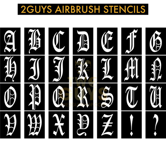Designer Airbrush Stencils – 2GUYS NAIL