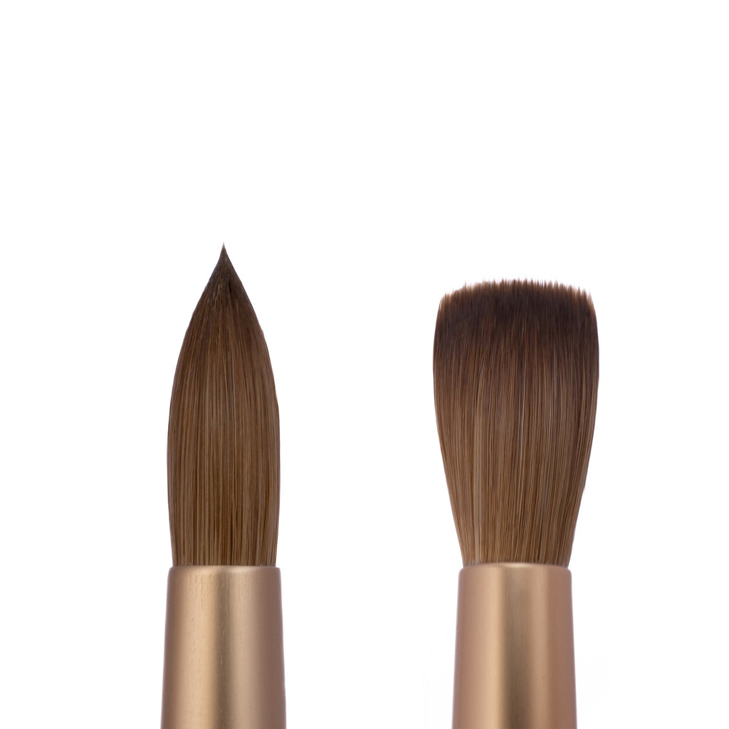 Kolinsky Brush - Size 18 (Gold)