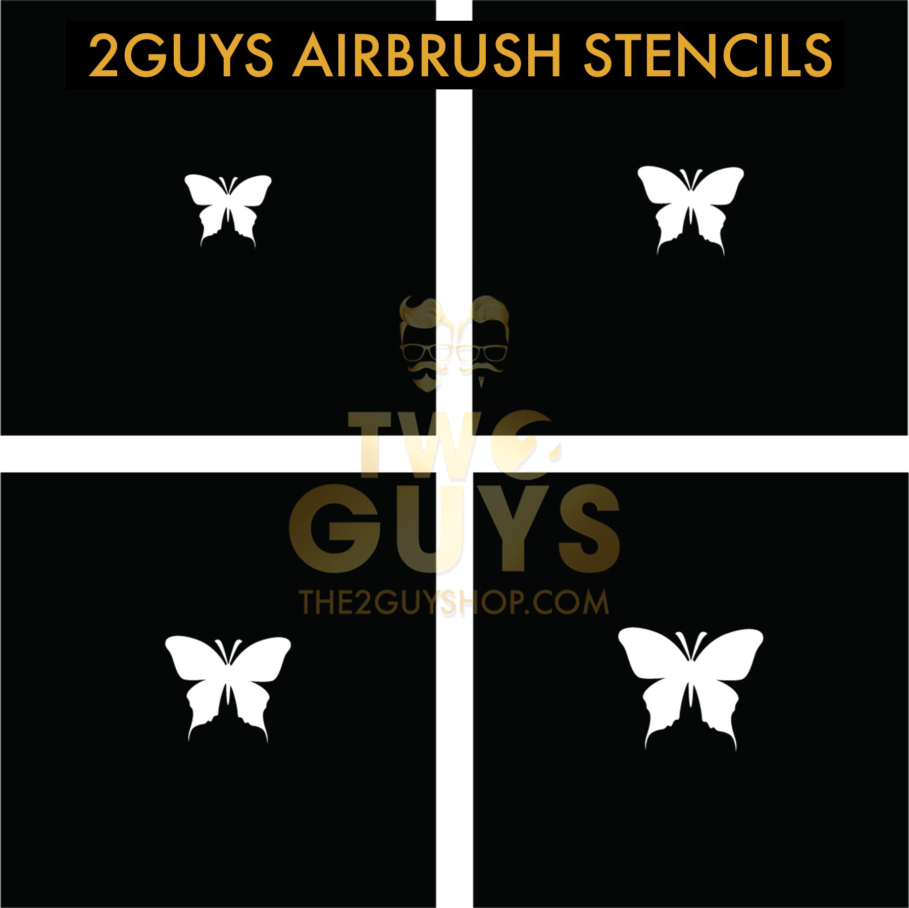 Butterfly 1 Airbrush Stencils
