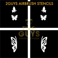 2GUYS Airbrush Stencils Collection (20 styles)