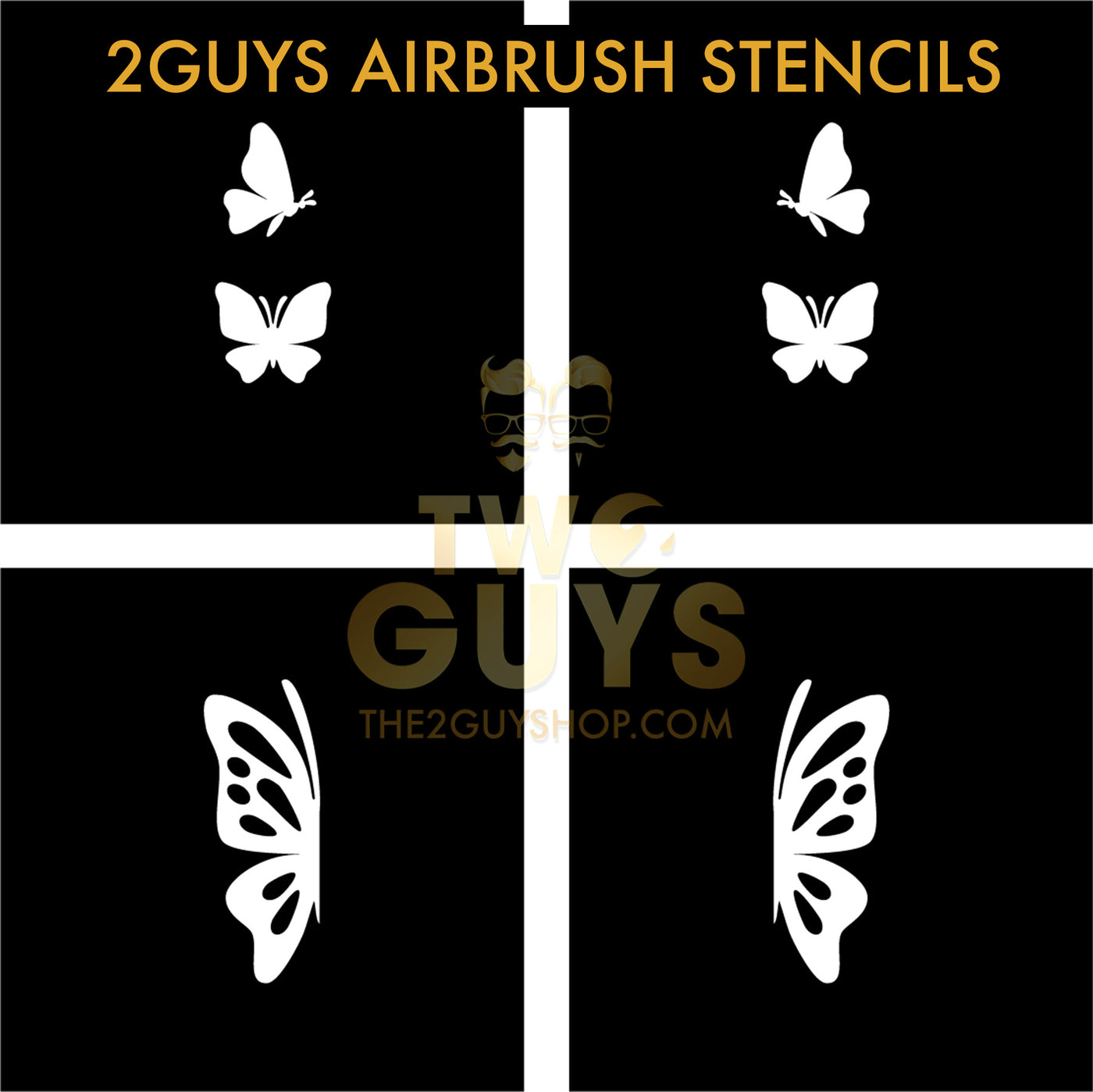 Butterfly 2 Airbrush Stencils
