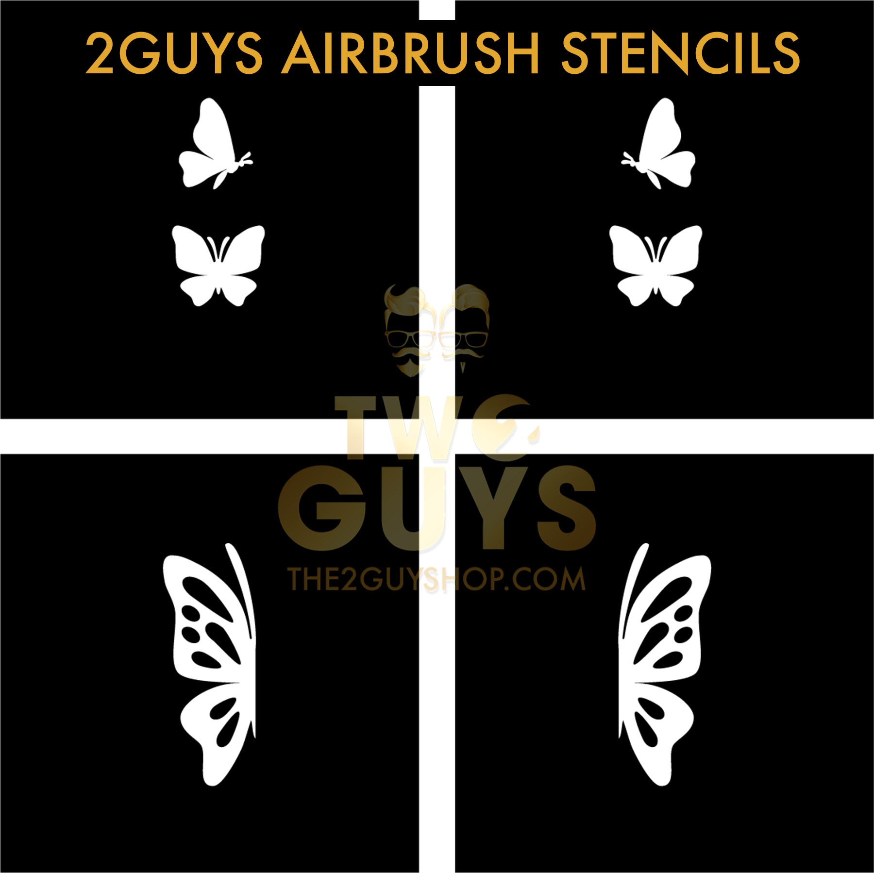 Butterfly 2 Airbrush Stencils
