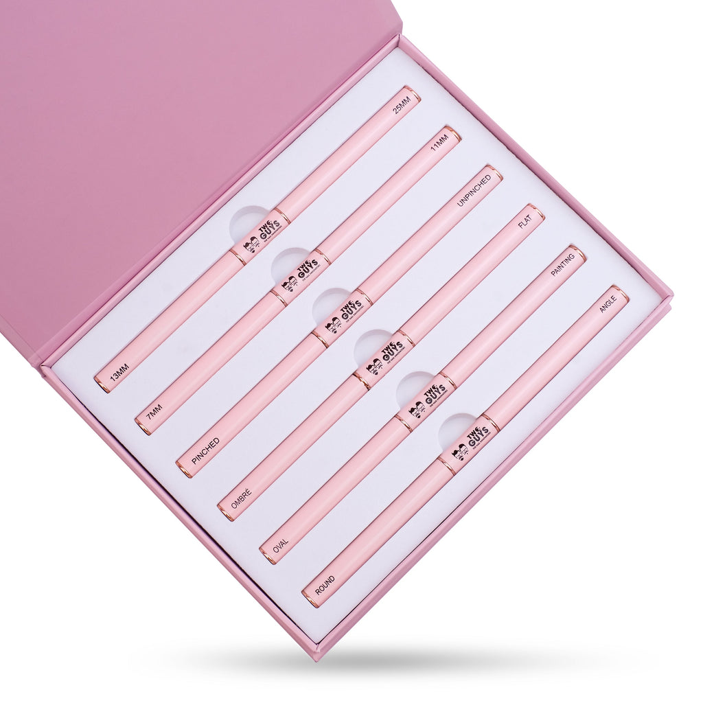 Supreme Nail Art Brush Set (6 styles - 12 ways to use)