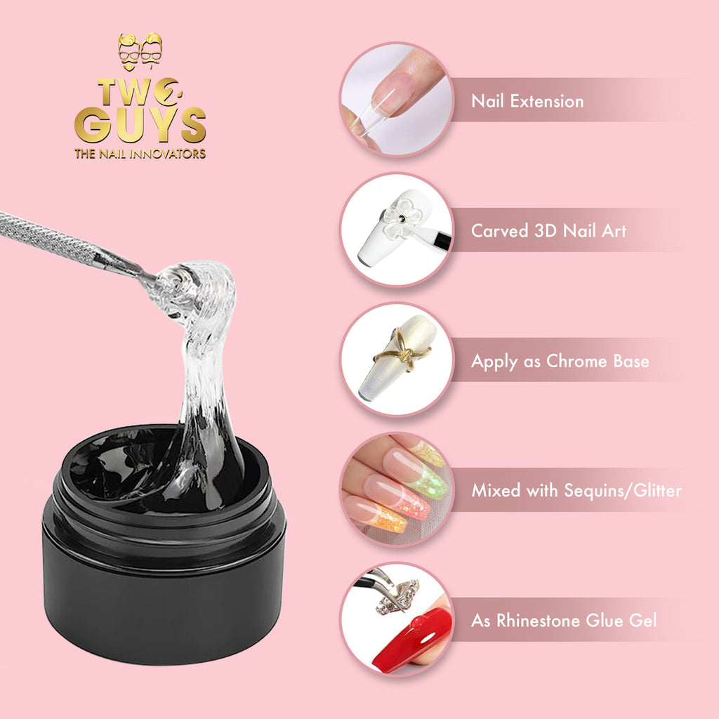 5D Clear Gummy Gel - Non-tacky (15 ml)