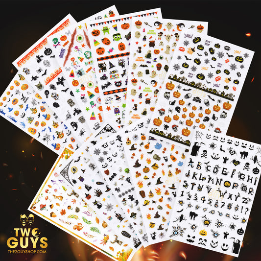 Halloween Stickers Set (11 designs)