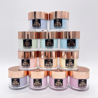 Candy Crush Collection 12 Pastel Colors #38-#49 - 2Guys Acrylic Powder