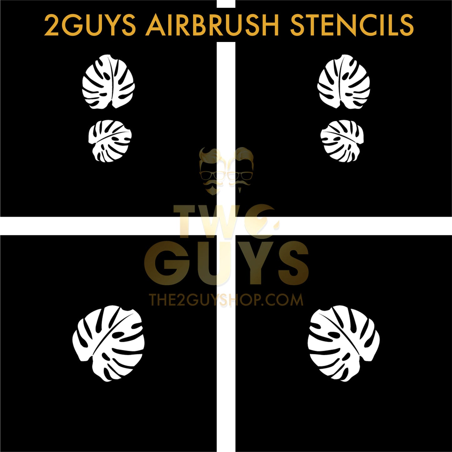 Palm Leave 2 Airbrush Stencils