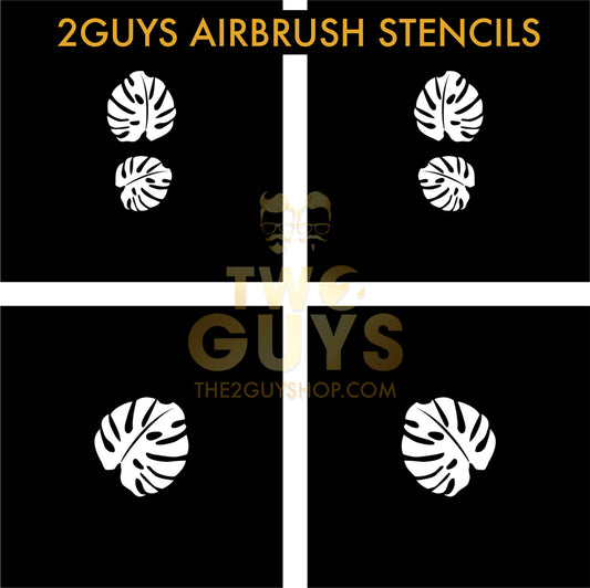 Palm Leave 2 Airbrush Stencils