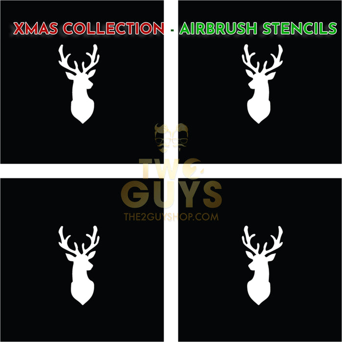 Reindeer 2 Airbrush Stencils