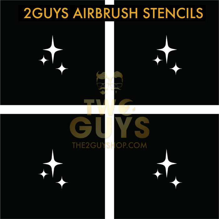 2GUYS Airbrush Stencils Collection (20 styles)