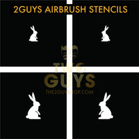 2GUYS Airbrush Stencils Collection (20 styles)