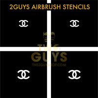 2GUYS Airbrush Stencils Collection (20 styles)