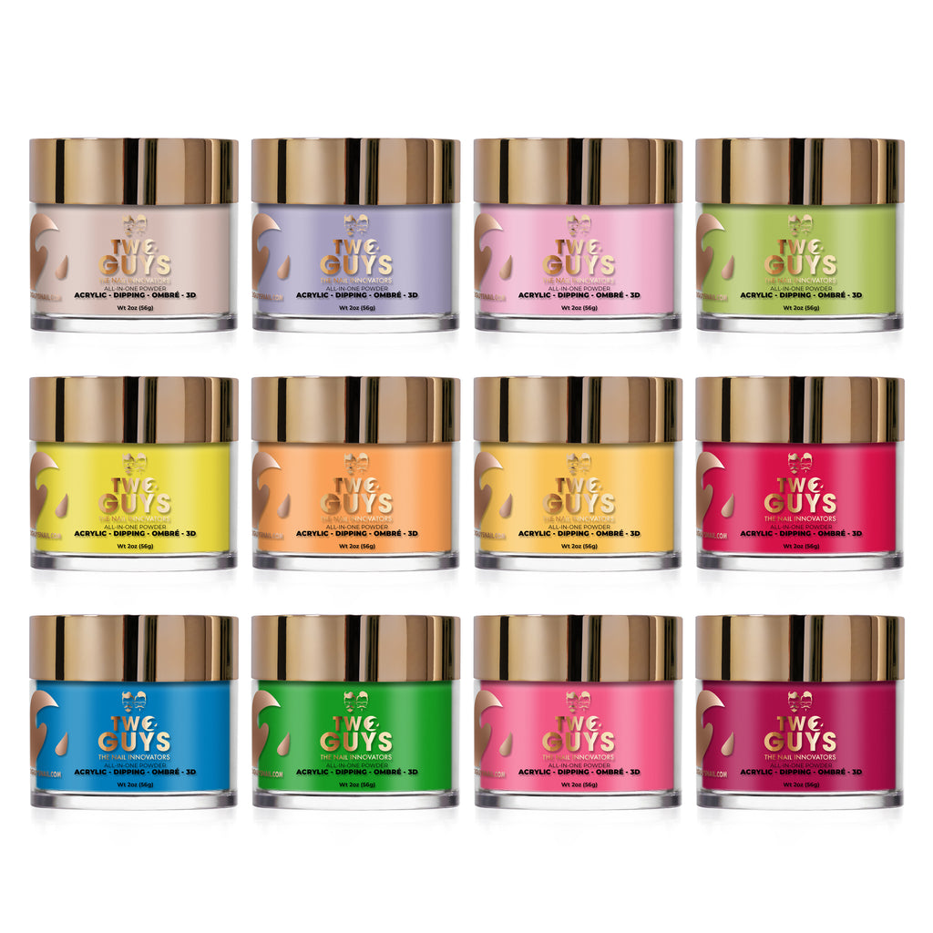 Colección HOLA VERANO #A124 - #A135 Polvos